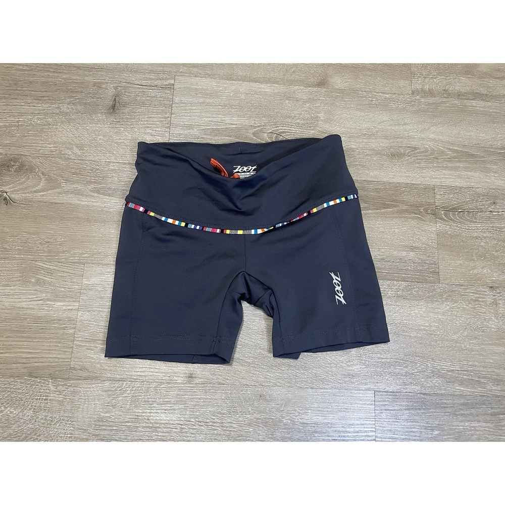 Zoot Performance Tri Shorts Womens Sz XS Black pockets, unpadded